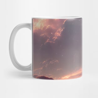 Planets Nebula Cloud In Dark Space Mug